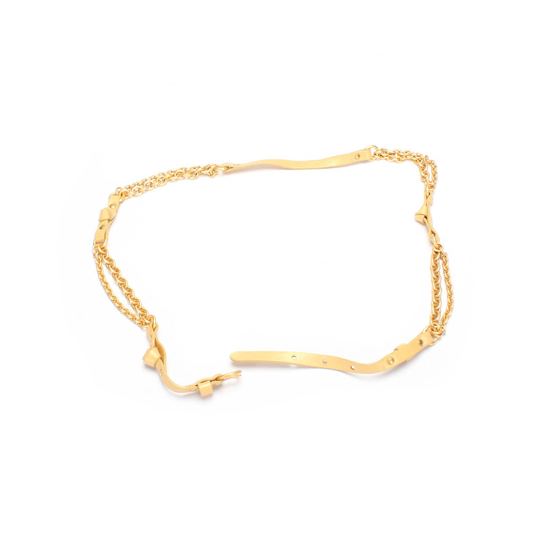 Bottega Veneta Bottega Veneta Leather  Chain Belt